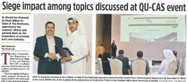 Media Appearance | Qatar University - Image13