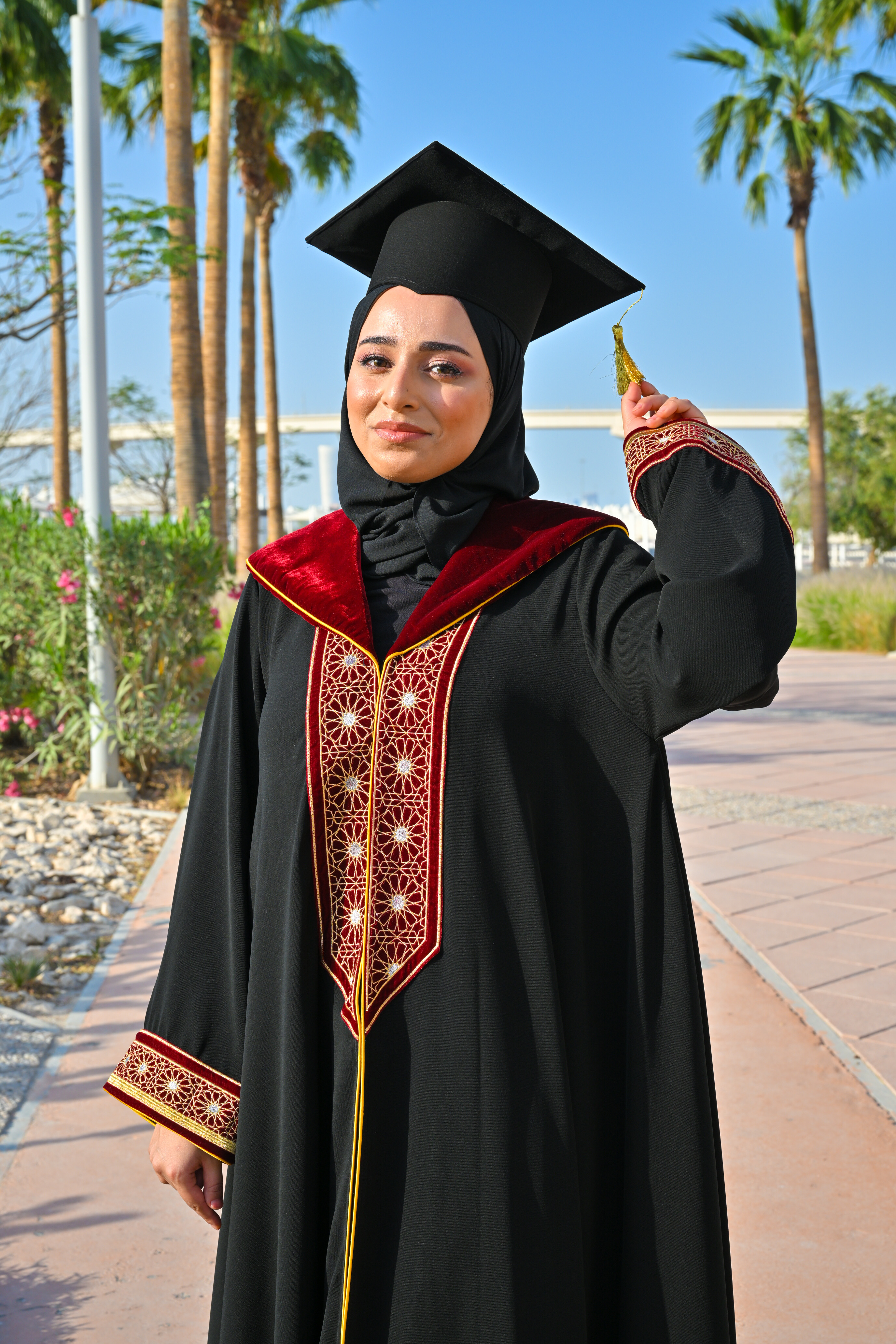QU Female Graduation Gown